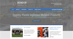 Desktop Screenshot of benderproducts.com